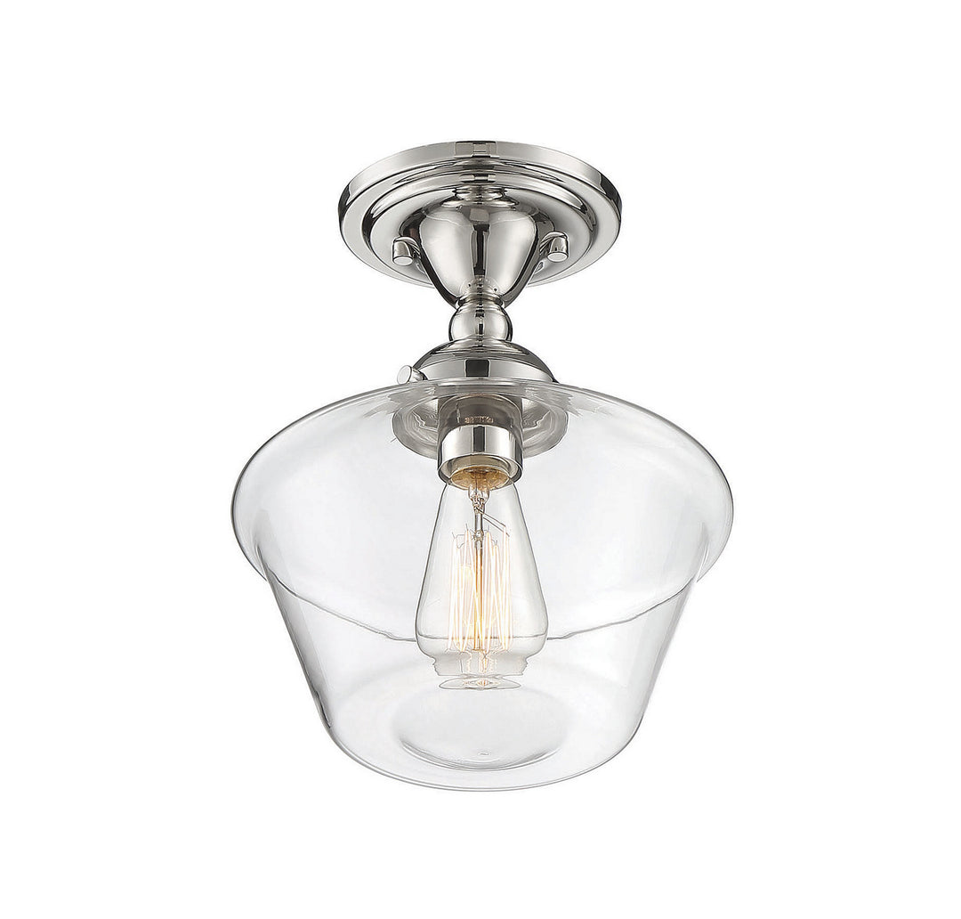 Meridian Msemi M60059PN Ceiling Light - Polished Nickel