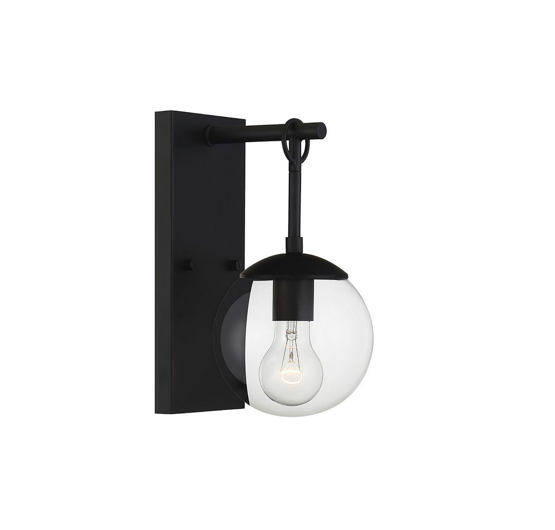 Meridian Moutd M50029BK Wall Light - Matte Black