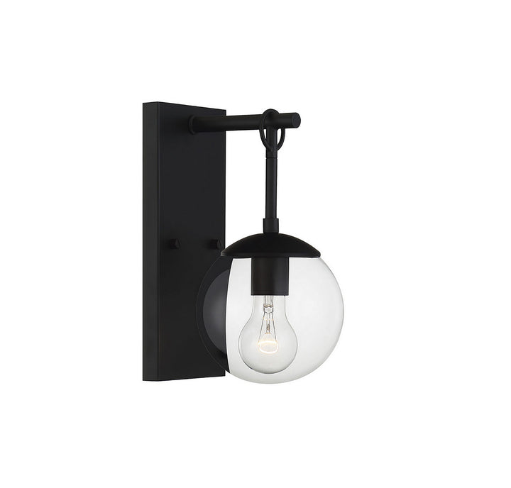 Meridian Moutd M50029BK Wall Light - Matte Black