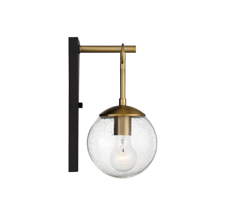 Meridian Moutd M50029ORBNB Wall Light - Oil Rubbed Bronze with Natural Brass