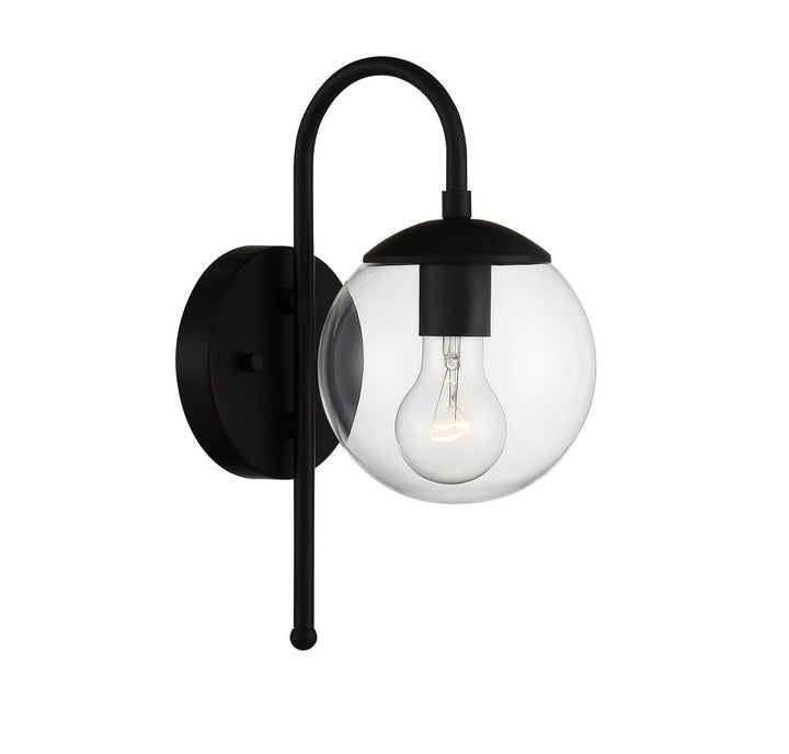Meridian Moutd M50030BK Wall Light - Matte Black