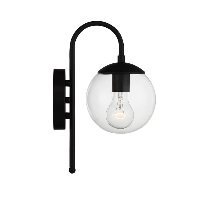 Meridian Moutd M50030BK Wall Light - Matte Black