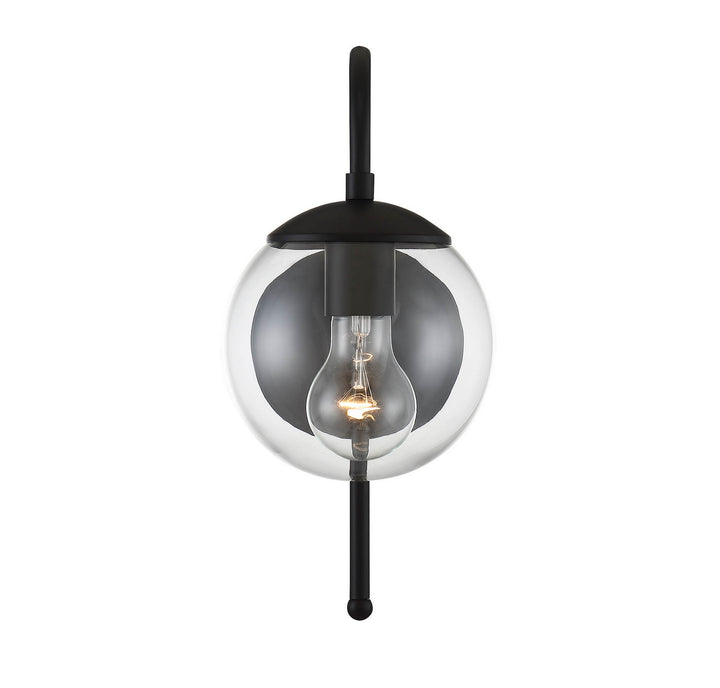 Meridian Moutd M50030BK Wall Light - Matte Black
