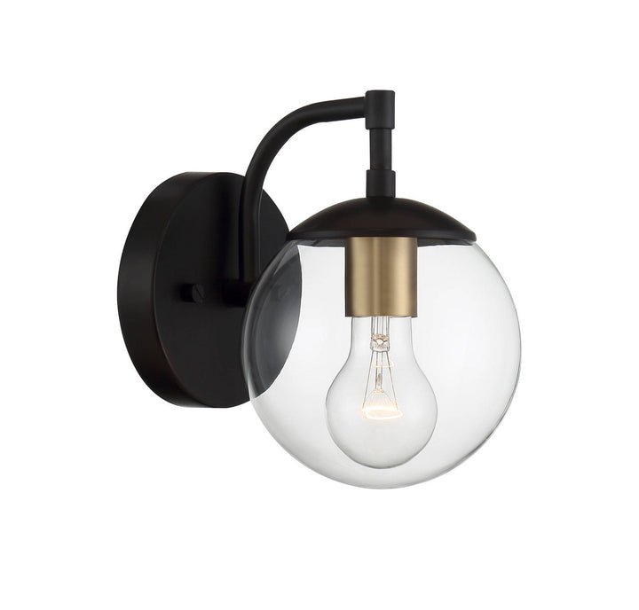 Meridian Lighting M50033ORBNB Moutd One Light Outdoor Wall Sconce Outdoor Bronze / Dark
