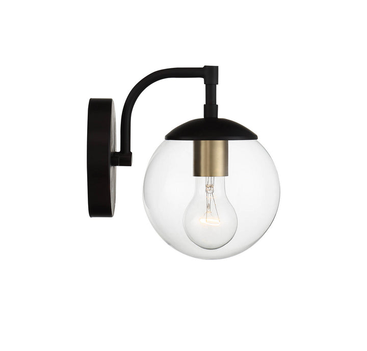 Meridian Lighting M50033ORBNB Moutd One Light Outdoor Wall Sconce Outdoor Bronze / Dark