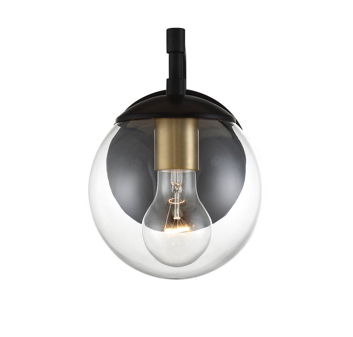 Meridian Lighting M50033ORBNB Moutd One Light Outdoor Wall Sconce Outdoor Bronze / Dark