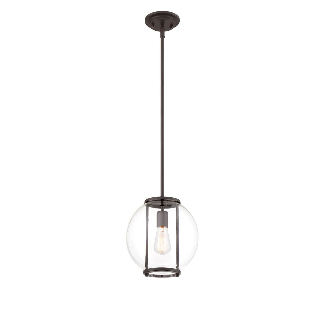 Meridian Lighting M50045ORB Moutd One Light Outdoor Mini Pendant Outdoor Bronze / Dark
