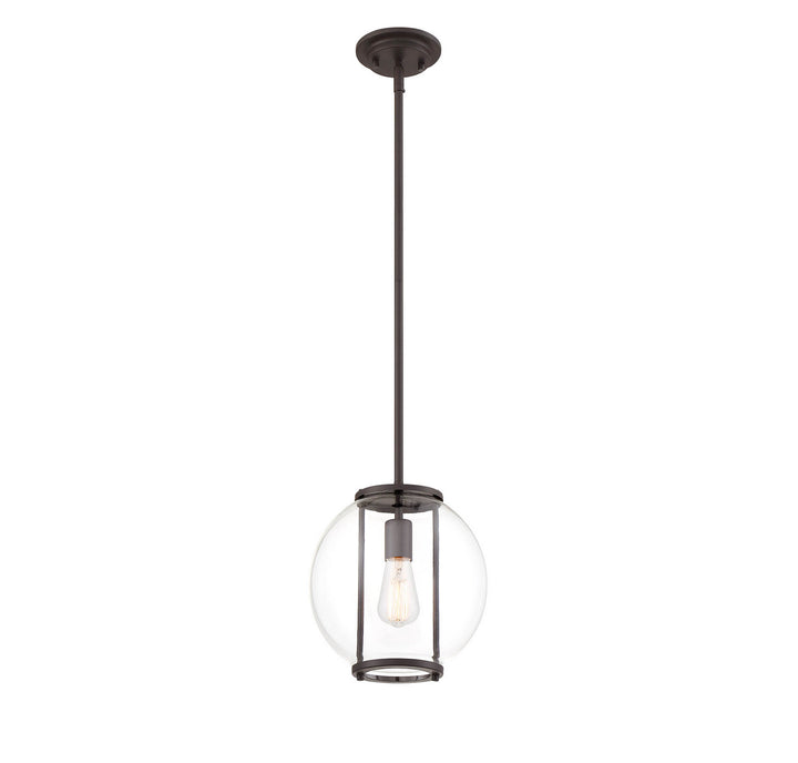 Meridian Lighting M50045ORB Moutd One Light Outdoor Mini Pendant Outdoor Bronze / Dark