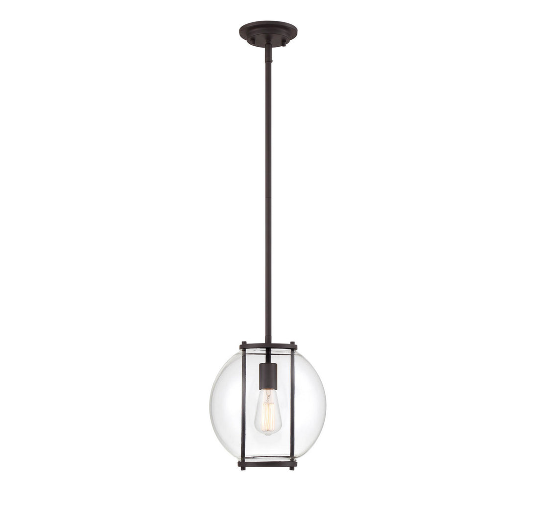 Meridian Lighting M50045ORB Moutd One Light Outdoor Mini Pendant Outdoor Bronze / Dark
