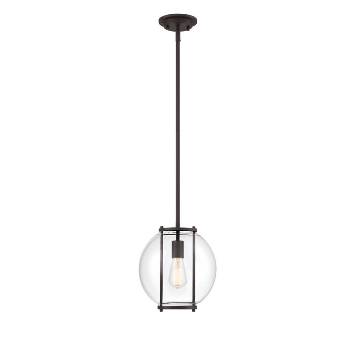 Meridian Lighting M50045ORB Moutd One Light Outdoor Mini Pendant Outdoor Bronze / Dark