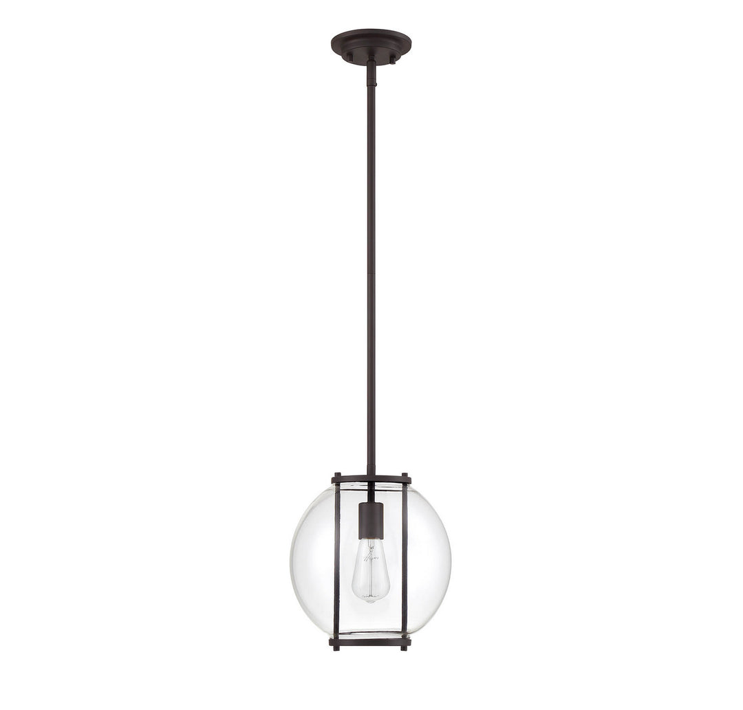 Meridian Lighting M50045ORB Moutd One Light Outdoor Mini Pendant Outdoor Bronze / Dark