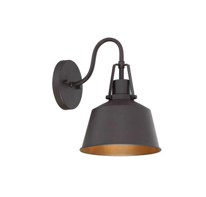 Meridian Lighting M50049ORB Moutd One Light Outdoor Wall Sconce Outdoor Bronze / Dark