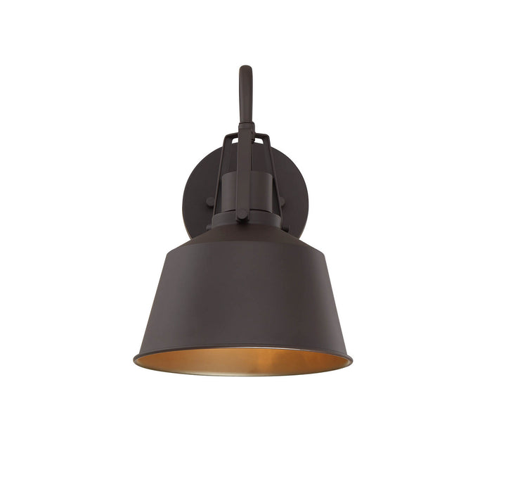 Meridian Lighting M50049ORB Moutd One Light Outdoor Wall Sconce Outdoor Bronze / Dark
