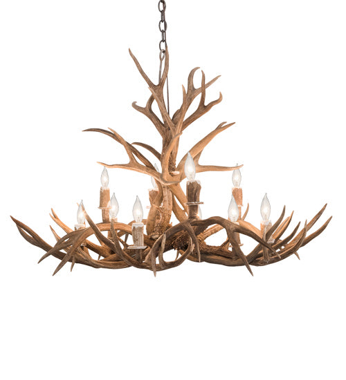 Meyda Tiffany Antlers 200458 Chandelier Light - Antique Copper
