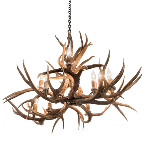 Meyda Tiffany Antlers 200458 Chandelier Light - Antique Copper
