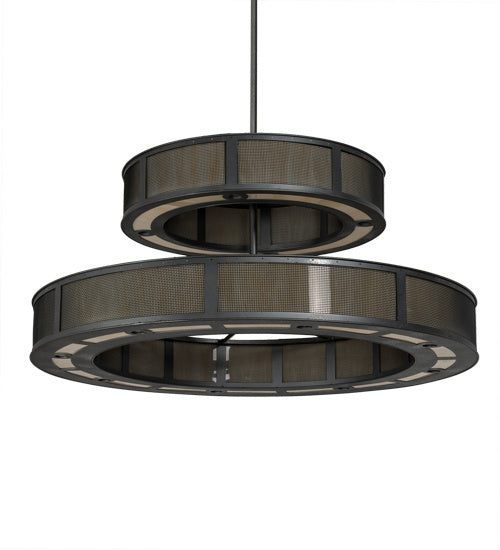 Meyda Tiffany Telluride Magic 202731 Chandelier Light - Craftsman Brown