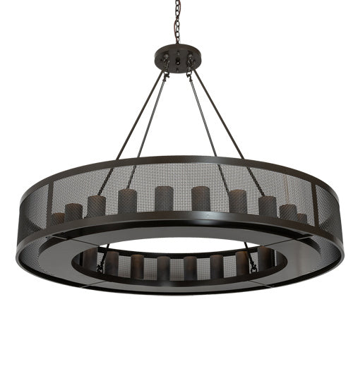 Meyda Tiffany Loxley 220900 Chandelier Light - Timeless Bronze