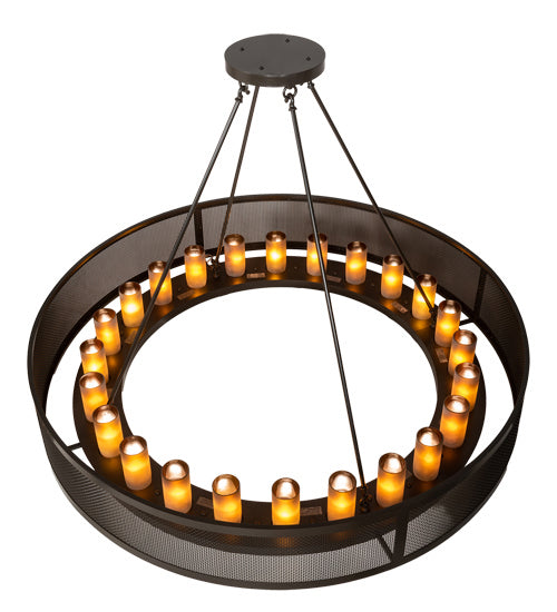 Meyda Tiffany Loxley 220900 Chandelier Light - Timeless Bronze