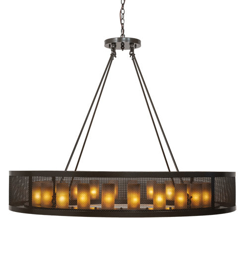 Meyda Tiffany Loxley 220900 Chandelier Light - Timeless Bronze