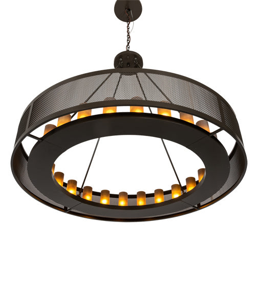 Meyda Tiffany Loxley 220900 Chandelier Light - Timeless Bronze