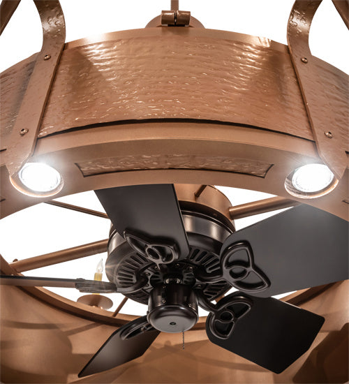 Meyda Tiffany Costello 221266 Ceiling Fan - Bronze