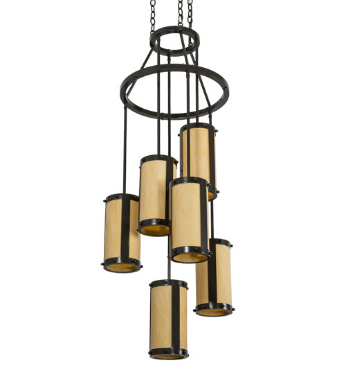 Meyda Tiffany Cartier 222213 Chandelier Light - Timeless Bronze