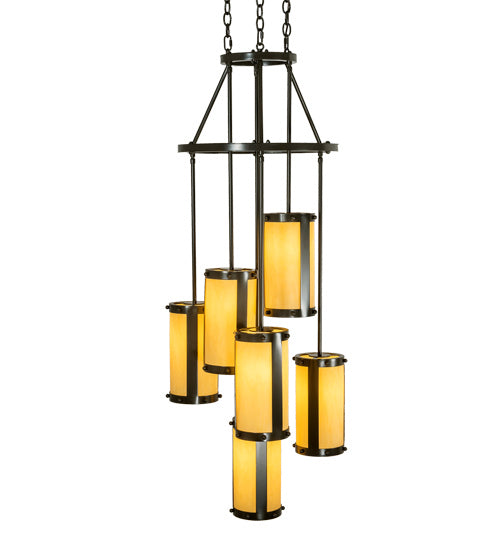 Meyda Tiffany Cartier 222213 Chandelier Light - Timeless Bronze