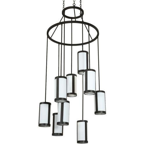 Meyda Tiffany Cartier 226577 Chandelier Light - Wrought Iron