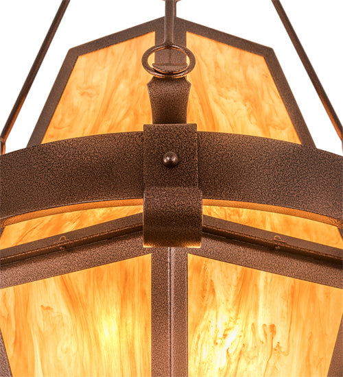 Meyda Tiffany Bonanza 226841 Pendant Light - Copper Vein