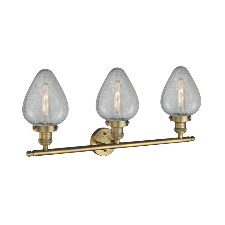 Innovations Franklin Restoration 205-BB-G165-LED Bath Vanity Light 32 in. wide - Brushed Brass