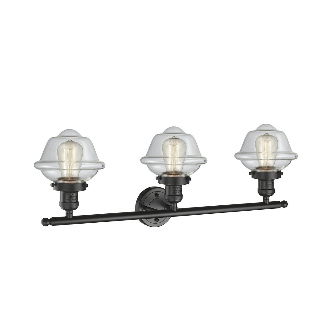 Innovations Franklin Restoration 205-OB-G532-LED Bath Vanity Light 34 in. wide - Oil Rubbed Bronze