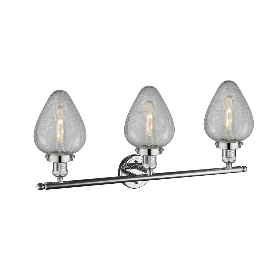 Innovations Franklin Restoration 205-PC-G165-LED Bath Vanity Light 32 in. wide - Polished Chrome