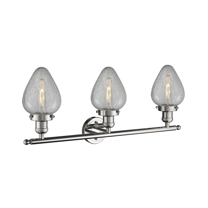 Innovations Franklin Restoration 205-PN-G165-LED Bath Vanity Light 32 in. wide - Polished Nickel