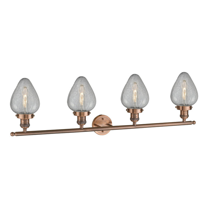 Innovations Franklin Restoration 215-AC-G165-LED Bath Vanity Light 43 in. wide - Antique Copper