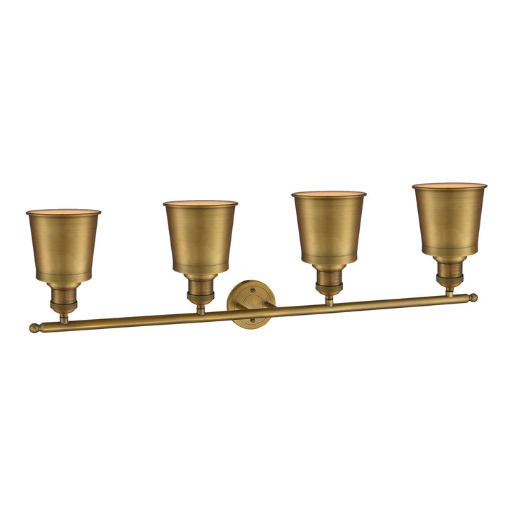 Innovations Franklin Restoration 215-BB-M9-BB Bath Vanity Light 42 in. wide - Brushed Brass