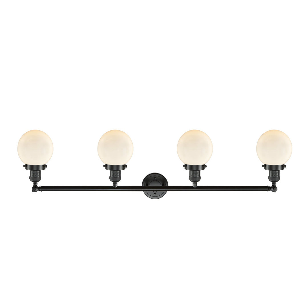 Innovations Franklin Restoration 215-OB-G201-6-LED Bath Vanity Light 42 in. wide - Oil Rubbed Bronze