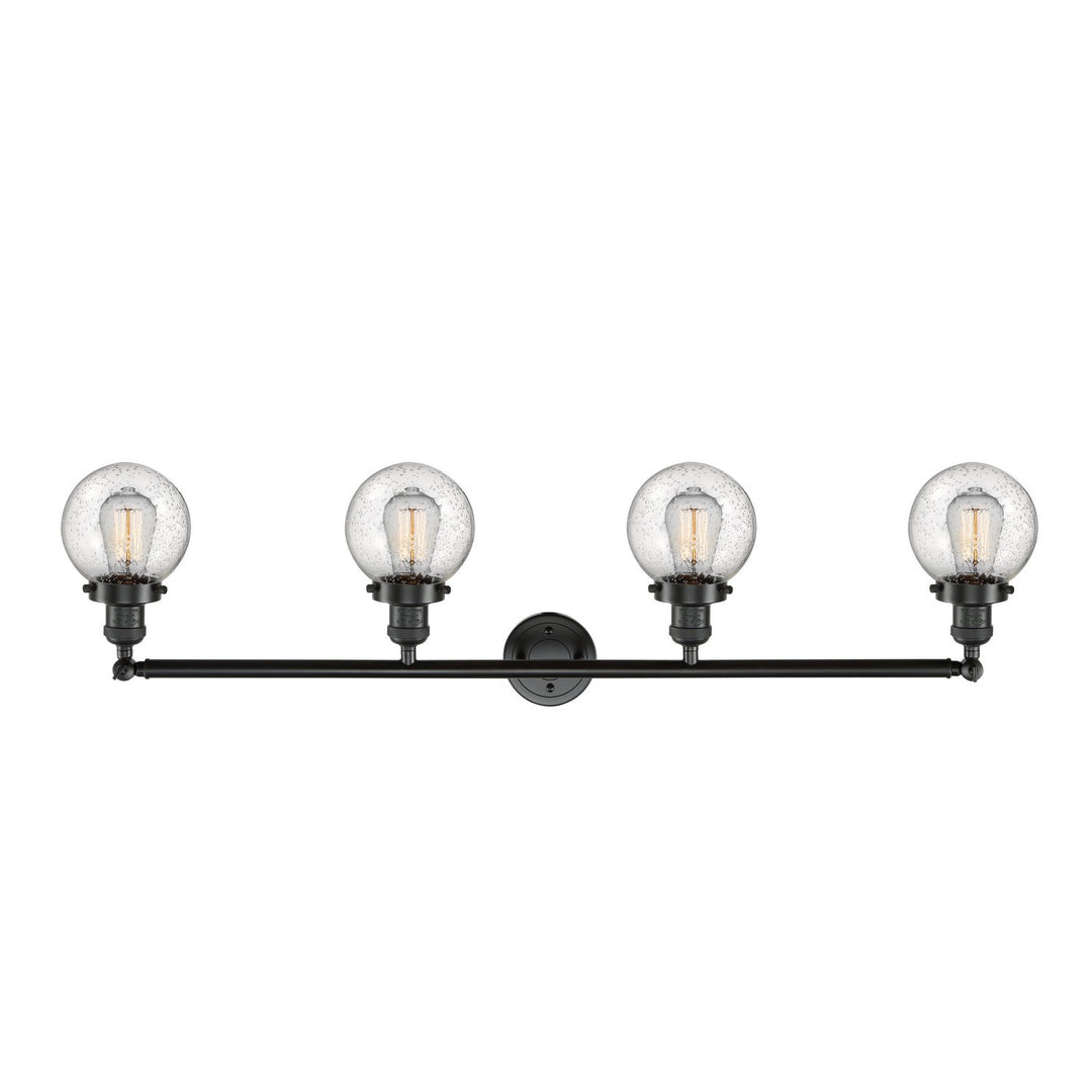 Innovations Franklin Restoration 215-OB-G204-6 Bath Vanity Light 42 in. wide - Oil Rubbed Bronze