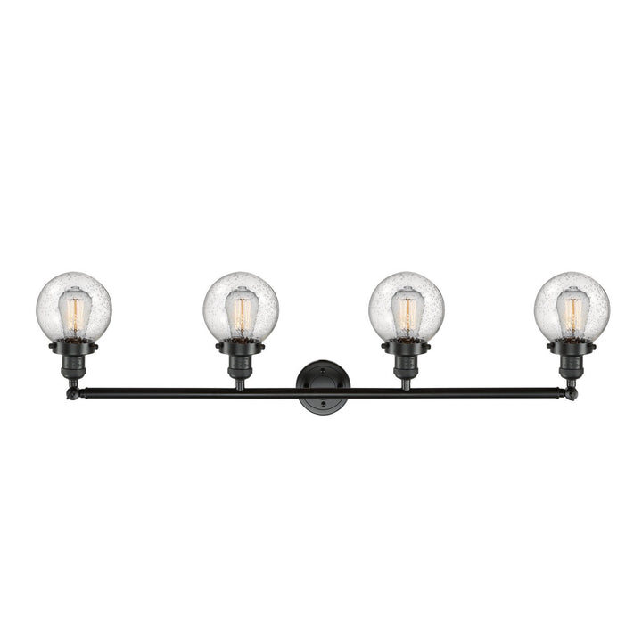 Innovations Franklin Restoration 215-OB-G204-6 Bath Vanity Light 42 in. wide - Oil Rubbed Bronze