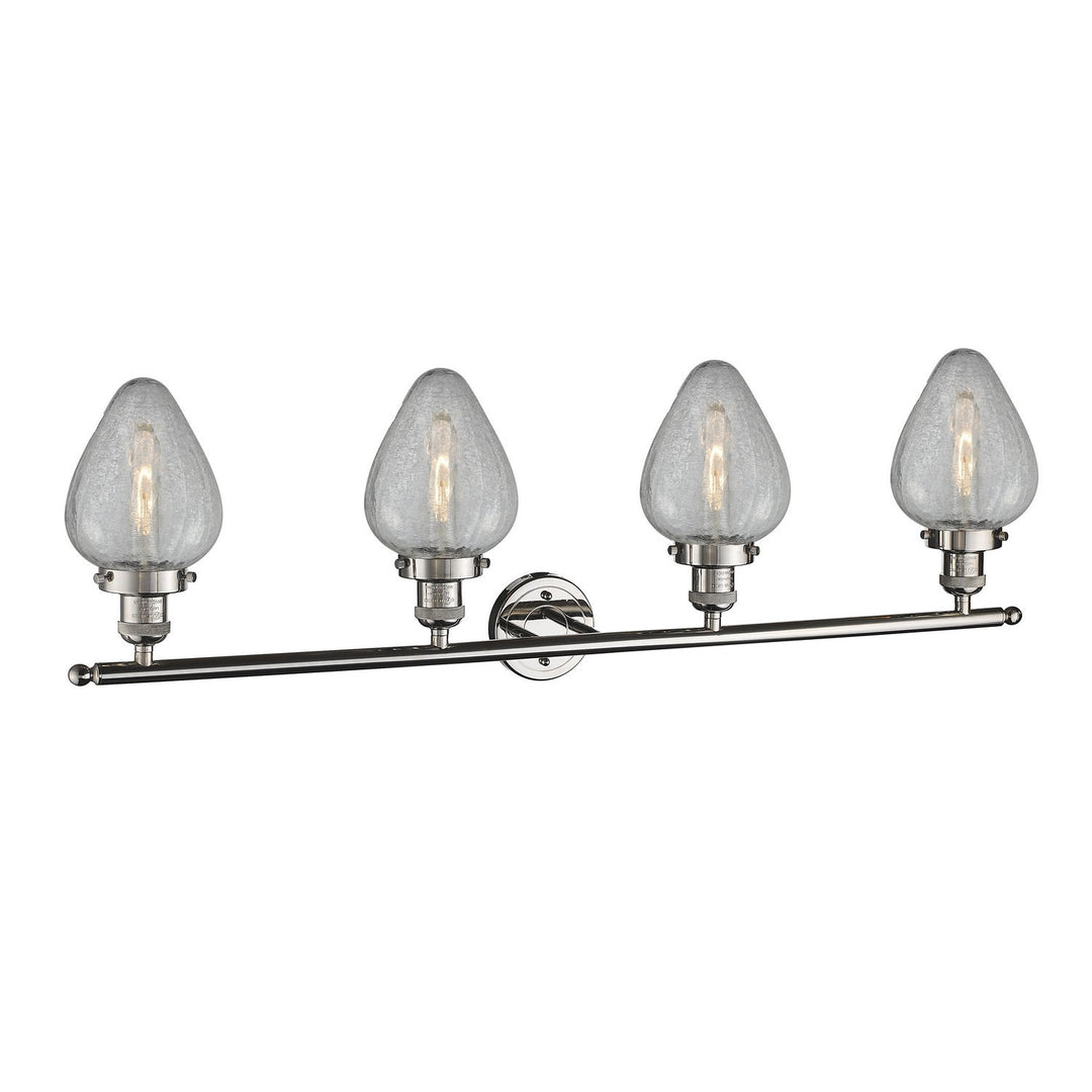 Innovations Franklin Restoration 215-PN-G165-LED Bath Vanity Light 43 in. wide - Polished Nickel