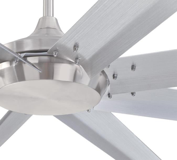 Westinghouse Widespan 7224900 Ceiling Fan - Brushed Nickel, Aluminum/