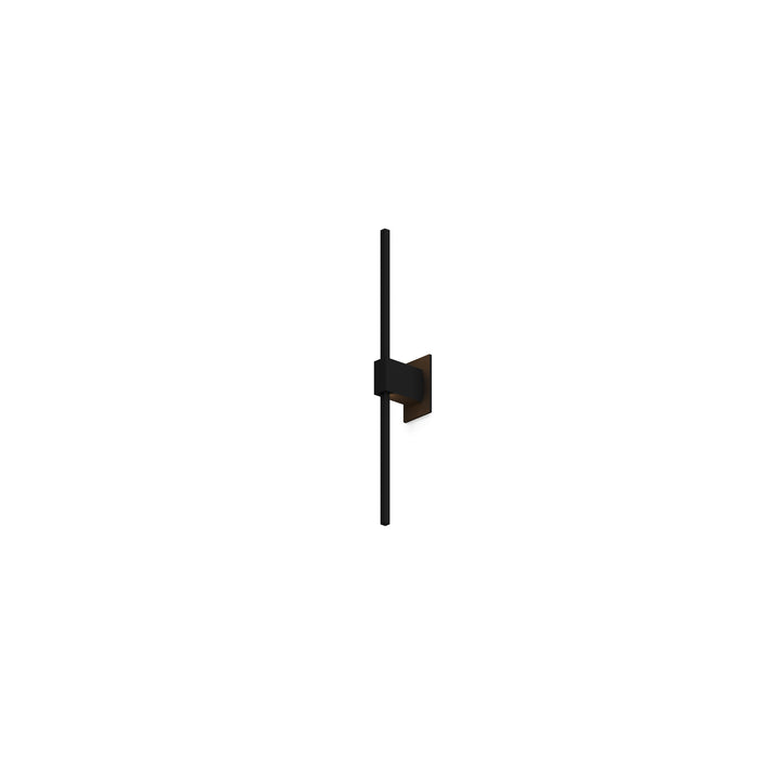 Koncept Z-Bar ZBW-24-4-CM-SW-MTB Wall Sconce Light - Matte Black