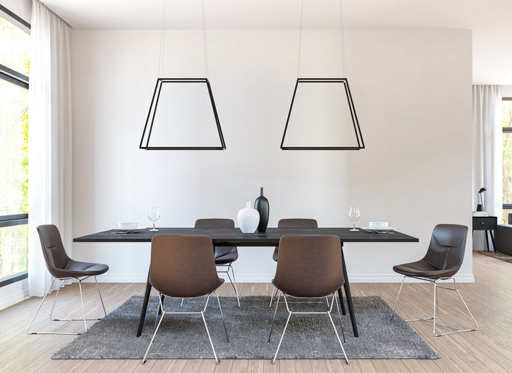 Koncept Z-Bar ZBP-24-RS-SW-MTB-CNP Pendant Light - Matte Black
