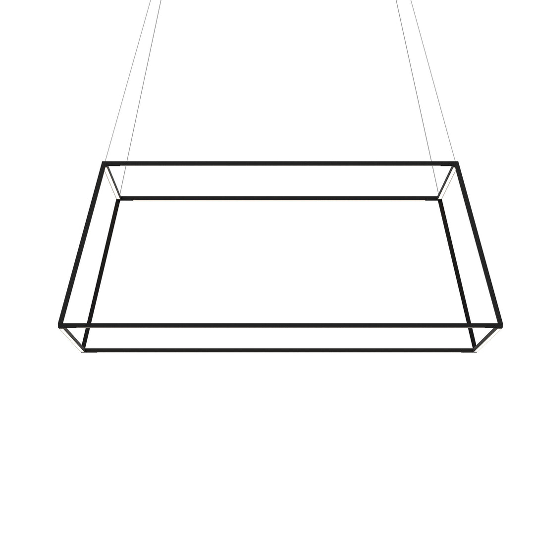 Koncept Z-Bar ZBP-48-RS-SW-MTB-CNP Pendant Light - Matte Black