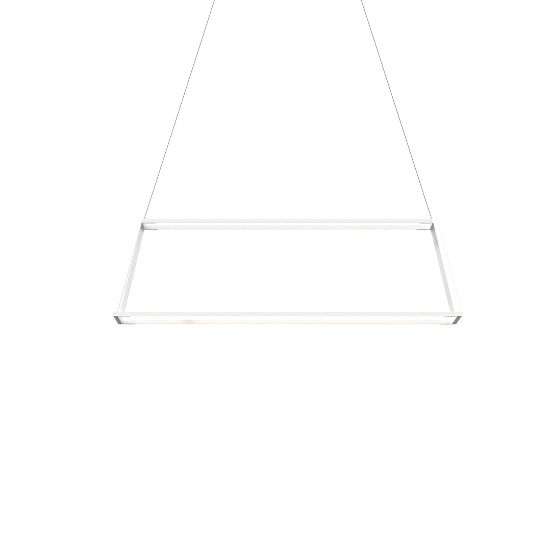 Koncept Z-Bar ZBP-38-RR-SW-MWT-CNP Pendant Light - Matte White