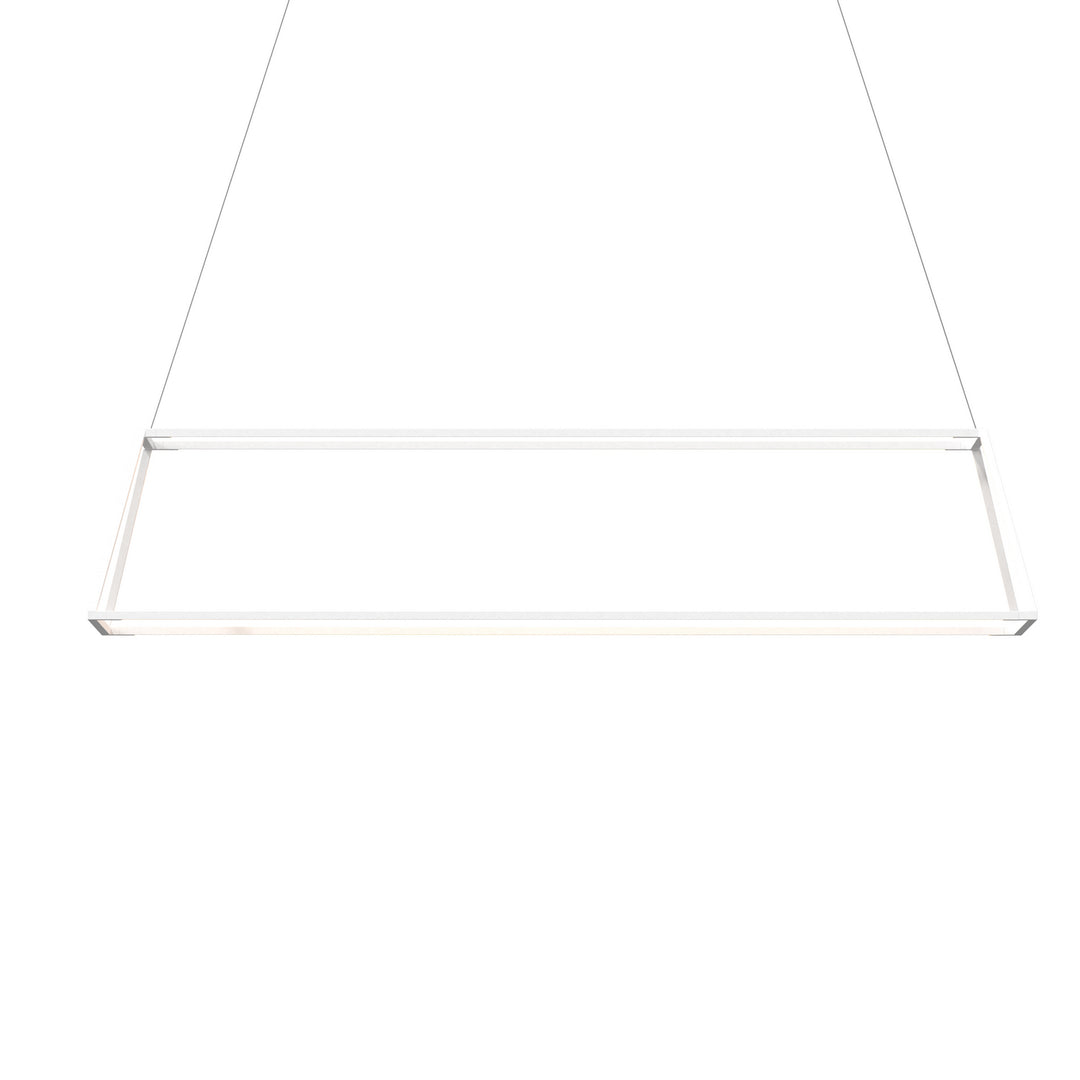 Koncept Z-Bar ZBP-54-RR-SW-MWT-CNP Pendant Light - Matte White