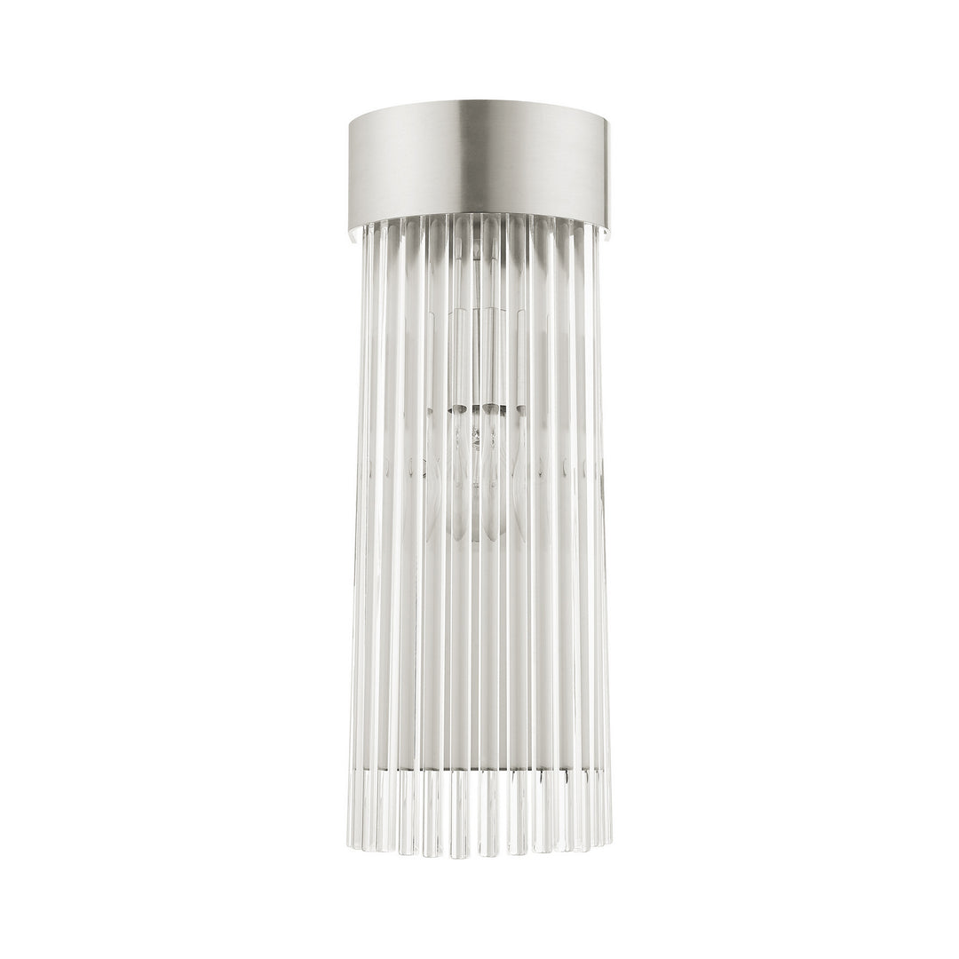 Livex Norwich 15711-91 Wall Sconce Light - Brushed Nickel