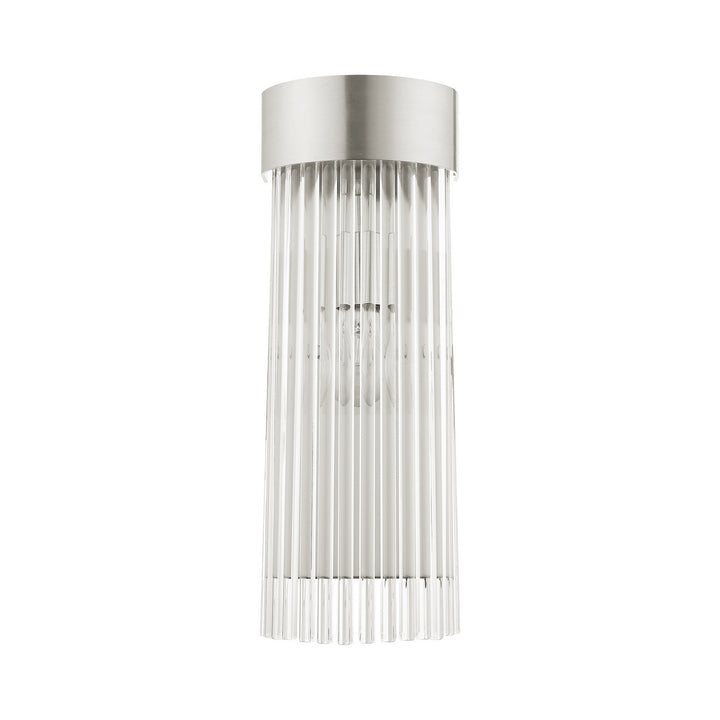 Livex Norwich 15711-91 Wall Sconce Light - Brushed Nickel