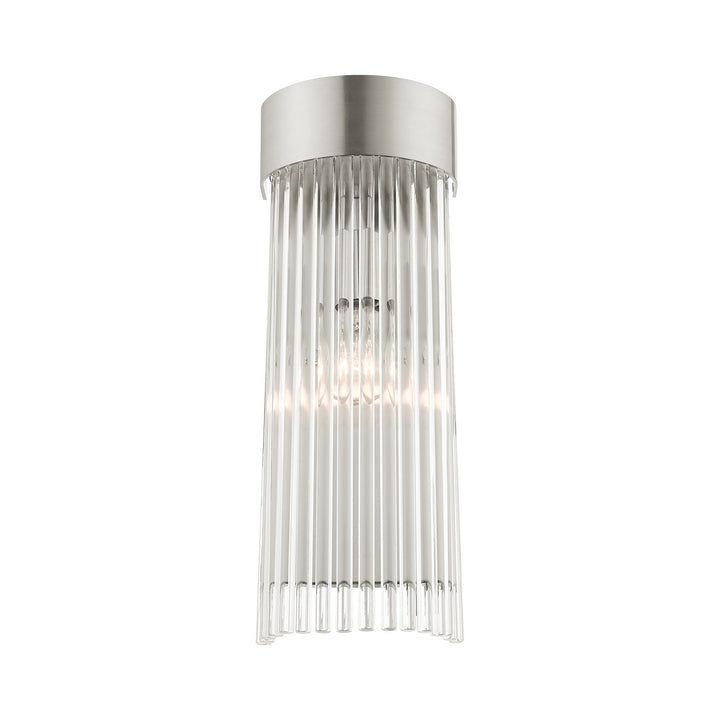 Livex Norwich 15711-91 Wall Sconce Light - Brushed Nickel