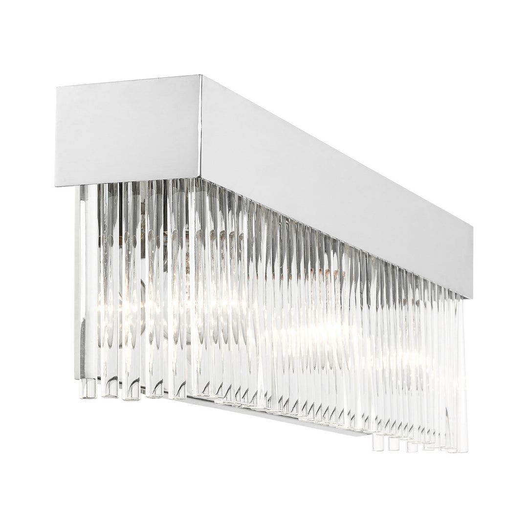 Livex Norwich 15713-05 Wall Sconce Light - Polished Chrome