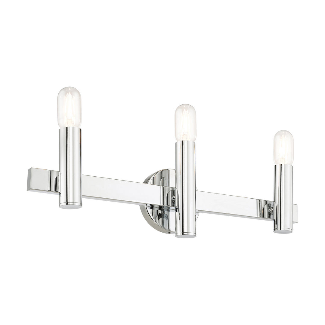 Livex Helsinki 15833-05 Bath Vanity Light 24 in. wide - Polished Chrome